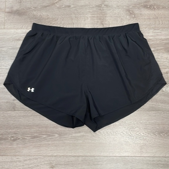 Under Armour Mesh Detail Moisture Wicking Unlined Fly By 2.0 Running Shorts 3X - Picture 3 of 16